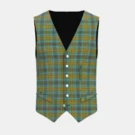 O’Brien Tartan Waistcoat Front