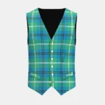 Oliphant Tartan Waistcoat Front