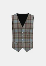 Outlander Tartan Waistcoat Front