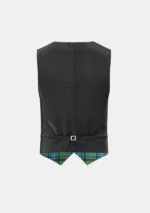 Paisley Tartan Waistcoat Back