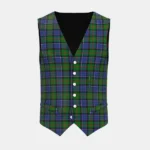 Paterson Tartan Waistcoat Front