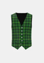 Paton Tartan Waistcoat Front