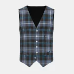 Patriot Ancient Tartan Waistcoat Front