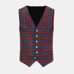 Patterson John Tartan Waistcoat Front