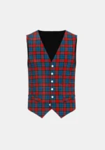 Patterson John Tartan Waistcoat Front