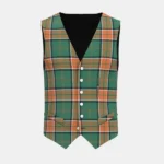 Pollock Tartan Waistcoat Front
