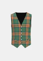 Pollock Tartan Waistcoat Front