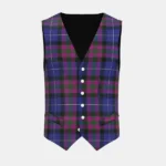 Pride of Scotland tartan waistcoat Front