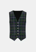 Ralph Lauren Tartan Waistcoat Front