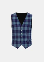 Roberts Tartan Waistcoat Front