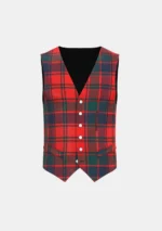 Robertson Tartan Waistcoat Front