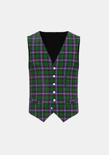 Russell Tartan Waistcoat Front