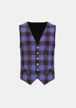Rutherford Tartan Waistcoat Front
