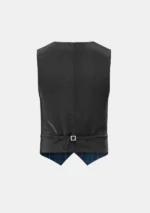 Scottish Thistle Tartan Waistcoat Back