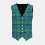 Shaw Tartan Waistcoat Front