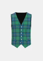 Shaw Tartan Waistcoat Front