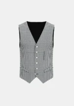 Shepherd Tartan Waistcoat Front