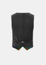 Sikh Tartan Waistcoat Back