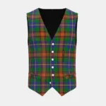 Sikh Tartan Waistcoat Front
