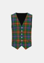 Sikh Tartan Waistcoat Front