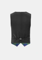 Singh Tartan Waistcoat Back
