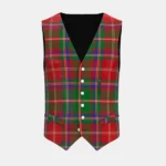 Somerville Tartan Waistcoat Front