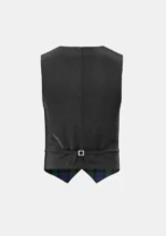 Stephen Mathieson Tartan Waistcoat Back