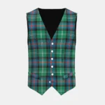 Sutherland Tartan Waistcoat Front