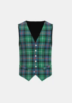 Sutherland Tartan Waistcoat Front