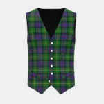 Tait Tartan Waistcoat Front