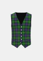 Tait Tartan Waistcoat Front