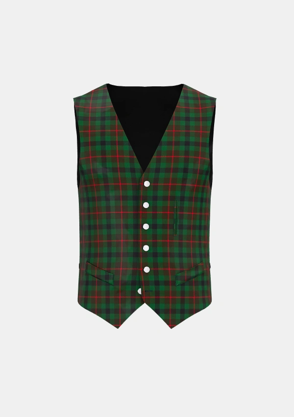 Tennant Tartan Waistcoat Front Tennant Tartan Waistcoat Front