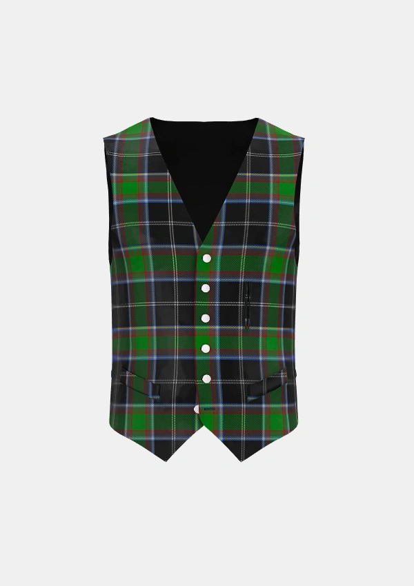 Webster Tartan Waistcoat Front Webster Tartan Waistcoat Front