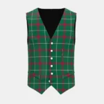 Welsh Tartan Waistcoat Front
