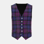 Western Isles Tartan Waistcoat Front