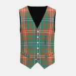 Wilson Tartan Waistcoat Front