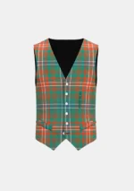 Wilson Tartan Waistcoat Front