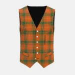 Wolfe Tartan Waistcoat Front