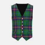 Young Tartan Waistcoat Front