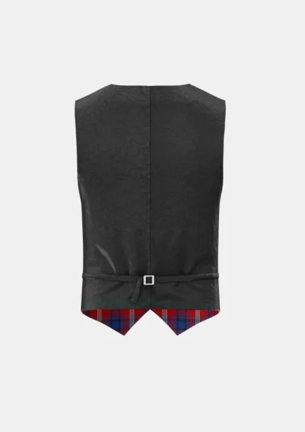 Ainslie Tartan Waistcoat Back