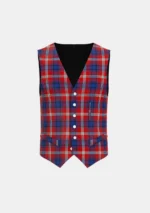 Ainslie Tartan Waistcoat Front