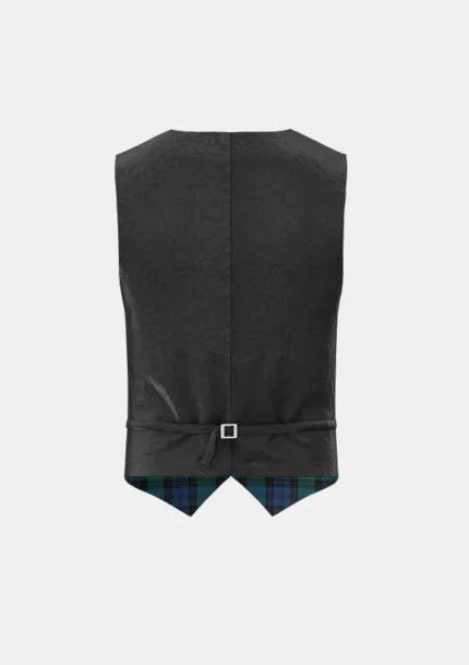 Aitchison Family Tartan Waistcoat Back
