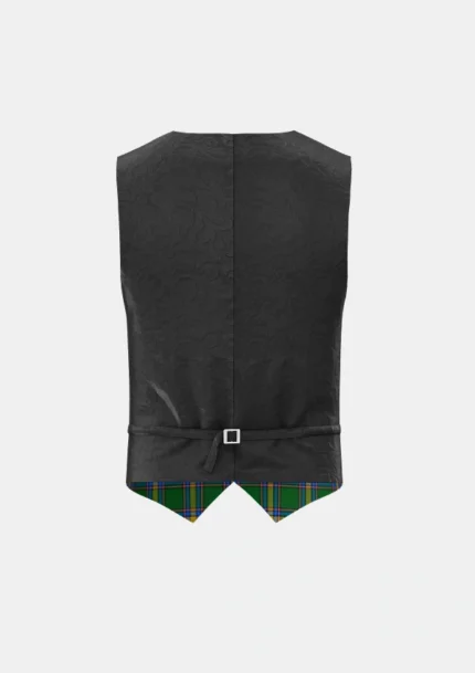 Alberta Tartan Waistcoat Back