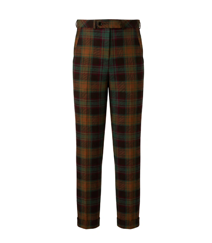 Alexander Hunting Tartan Trouser Front View Alexander Hunting Tartan Trouser Front View