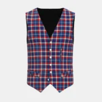 Auld Alliance Tartan Waistcoat Front