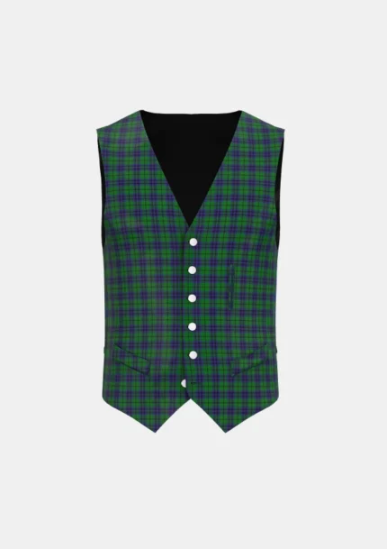 Austin Tartan Waistcoat Front