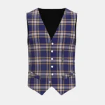 Baker Tartan Waistcoat Front