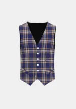 Baker Tartan Waistcoat Front