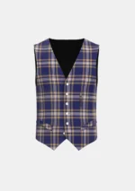 Baker Tartan Waistcoat Front