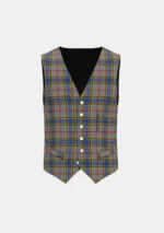 Balfour Tartan Waistcoat Front
